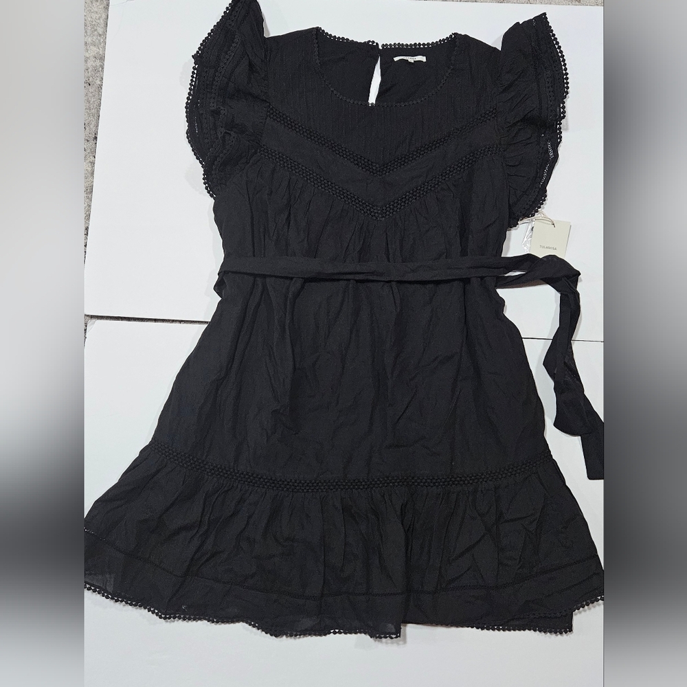 NWT Tularosa Black Dress Size L - Picture 2 of 8